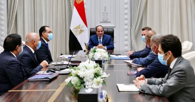 الرئيس السيسى يوجه بالبدء الفوري في التعاقد مع شركة سكك حديد ألمانيا "دويتش بان"