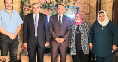 وفد من الأعلى للجامعات يتابع امتحانات القدرات بكلية التكنولوجيا جامعة حلوان