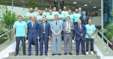 البريد يكرم فريق الهيئة للمصارعة بعد حصوله على بطولة العظماء الخمسة الدولية