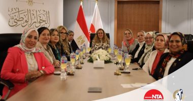 عضوات المجلس القومي للمرأة في ضيافة الأكاديمية الوطنية للتدريب