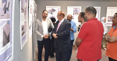 كلية الفنون الجميلة بالأقصر تقيم 3 معارض تشكيلية تضم 41 عملاً فنيا.. صور