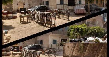 رفع 154 طن مخلفات بالحوامدية بالجيزة وحملات نظافة للطرق
