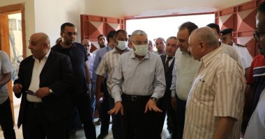 محافظ المنيا يتفقد أعمال تنفيذ مشروعات "حياة كريمة" بمركز ملوى