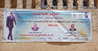 حياة كريمة بقنا.. الكشف على 812 حالة فى قافلة طبية بقرية المحارزة