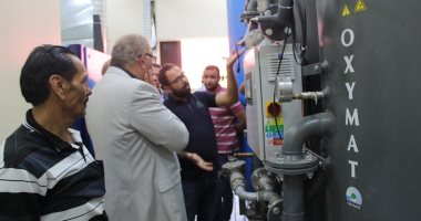 إنشاء أول محطة لتوليد وإنتاج الأكسجين بمستشفى بنى سويف الجامعى 