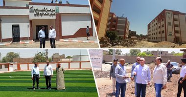 "حياة كريمة" تسطر تاريخا من الإنجازات والمشروعات بقرى الأقصر.. انتهاء تطوير عدد من مراكز الشباب.. وتنفيذ مشروعات للإنتاج الداجنى ومحطة وسيطة لجمع القمامة بإسنا.. وإنشاء محطة غاز رئيسية ومبان خدمية بأرمنت.. صور