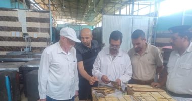 ضبط أسماك مدخنة ولحوم غير صالحة خلال حملة لـ"بيطرى الغربية"