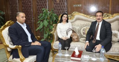 محافظ المنوفية يلتقى مسئول المعهد القومى للحوكمة والتنمية المستدامة
