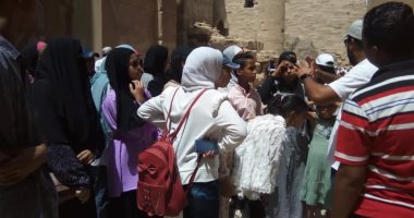شباب ورياضة الأقصر تنظم زيارة لطلائع الطود والقرنة فى طريق الكباش ومعبد الكرنك