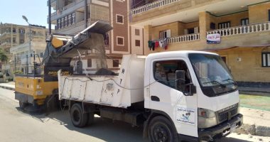 حملات نظافة ورفع كفاءة الإنارة وإزالة الإشغالات بمدن ومراكز كفر الشيخ.. صور