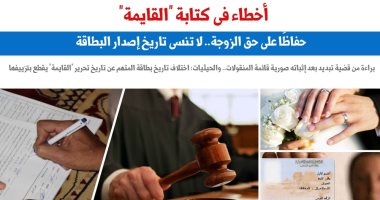 حفاظا على حق الزوجة لا تنسى تاريخ إصدار البطاقة أثناء كتابة "القايمة".. نقلا عن برلمانى