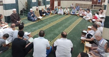 وكيل وزارة الأوقاف يتفقد سير العمل بمقرأة مسجد عبد الفتاح الحسينى بميدان الجيزة