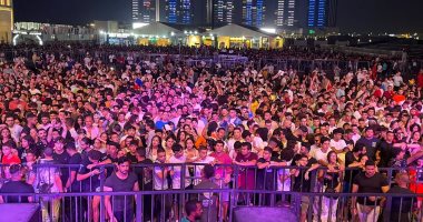 إقبال جماهيرى على حفل ويجز بالساحل الشمالى قبل بدئه بساعات.. صور