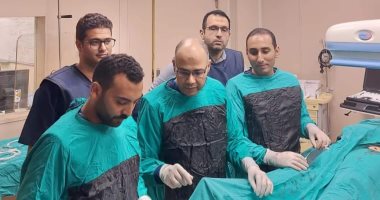 إنقاذ حياة مريضة تعانى من نزيف حاد بالكلية في مستشفى سوهاج الجامعى