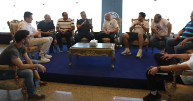 جهاز المنتخب الأولمبى يستهل جولاته بزيارة نادى بيراميدز.. صور