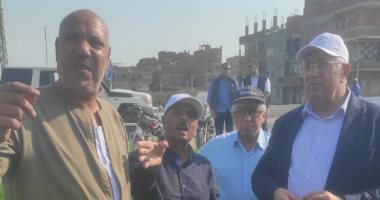 وزير الزراعة يتفقد حقلا إرشاديا بالغربية لصنف الأرز الجديد سوبر 300