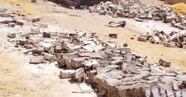 إزالة 13 حالة تعد على أملاك الدولة والأراضى الزراعية بالمحلة والفيوم 