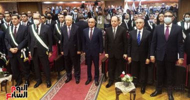 المندوبون المساعدون بقضايا الدولة دفعة 2015 يؤدون اليمين أمام وزير العدل