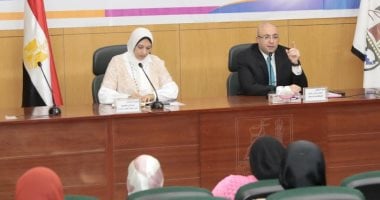 محافظ بني سويف يشهد الجلسة الافتتاحية ببرنامج تأهيل 40 سيدة على القيادة والإدارة