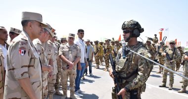 انطلاق فعاليات التدريب المشترك " هرقل -2" بقاعدة محمد نجيب العسكرية