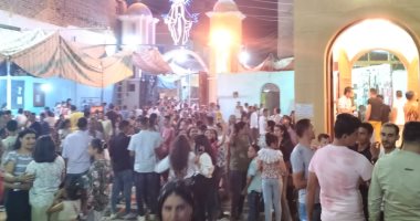 دير السيدة العذراء بدير الجرنوس بمغاغة كامل العدد فى الليلة الختامية