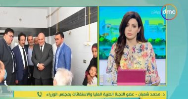 عضو اللجنة الطبية بمجلس الوزراء: ننفذ قوافل طبية فى كافة المحافظات.. فيديو