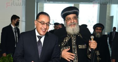 رئيس الوزراء يلتقي البابا تواضروس وشباب ملتقى لوجوس الثالث 2022
