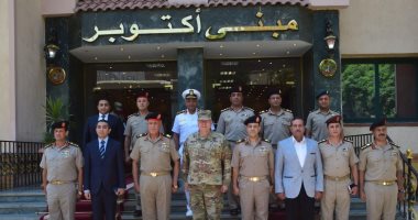 أكاديمية ناصر العسكرية للدراسات العليا تستضيف الملحق العسكرى الأمريكى بالقاهرة