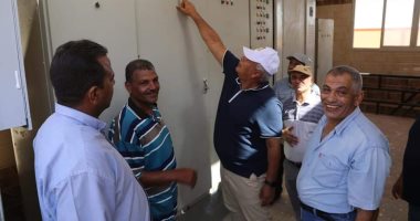 محافظ الوادي الجديد: تشغيل محطة مياه جنوب باريس بعد توقف 8 سنوات 