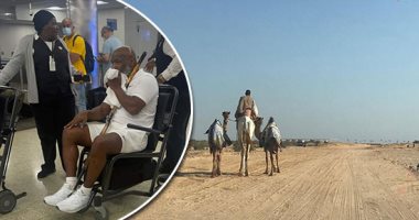 العالم هذا المساء.. العلمين الجديدة تستقطب أنظار العالم بسباقات الهجن وتتحول لأحد أهم وجهاتها.. مايك تايسون يظهر على كرسى متحرك وعكاز.. كارلوس كاسيميرو يودع ريال مدريد باكياً: سأعود يوماً ما.. صور وفيديو
