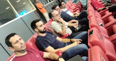 فيتوريا وجهاز المنتخب فى مباراة فيوتشر و بيراميدز.. صور