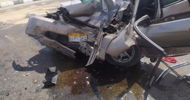 مصرع شاب فى حادث تصادم على طريق "بورسعيد - دمياط" 