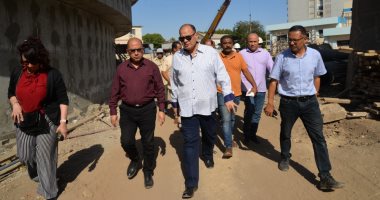 محافظ أسيوط يتفقد أعمال إحلال وتجديد محطة المياه التشيكى بتكلفة 245 مليون جنيه