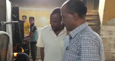تحرير 28 مخالفة تموينية خلال حملات تفتيشية بدير مواس فى المنيا