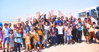 مسجد الصحابة بشرم الشيخ ينظم رحلة إلى محمية رأس محمد لأطفال البرنامج الصيفى..صور