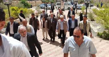 وزير التعليم العالى ومحافظ بنى سويف يتفقدان أقسام ومبانى الجامعة التكنولوجية