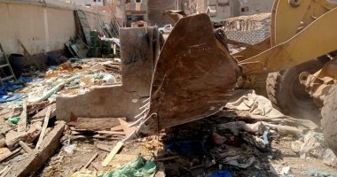 إزالة 3 آلاف متر مخالفات على بحيرة المنزلة بحملة التعديات على أملاك الدولة لليوم الثانى