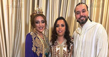 عبد الفتاح جرينى يداعب ابنة شقيقته الصغرى فى حفل زفافه.. صور