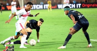 التعادل يحسم مواجهة الزمالك وسيد البلد فى ليلة التتويج بالدورى.. الونش ينقذ الموقف بعد لدغة إبراهيم حسن.. الأبيض يلعب بـ 10 لاعبين 70 دقيقة بعد طرد حسام عبد المجيد.. والوردى ونداى يحضران المباراة من الملعب