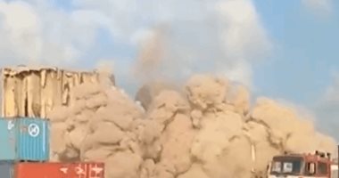 وزير البيئة اللبنانى: غبار انهيار الصوامع اتجه للبحر وارتداء الكمامات ضرورة