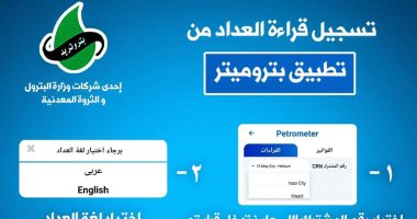 بتروتريد توضح إجراءات تسجيل قراءة عدادات الغاز الطبيعى 