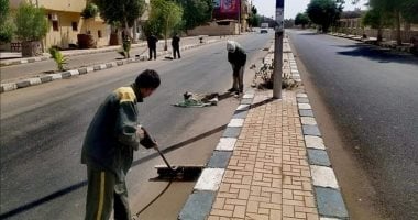 رفع 1603 طن مخلفات وأتربة وتراكمات فى حملات نظافة وتجميل بمدينة الأقصر