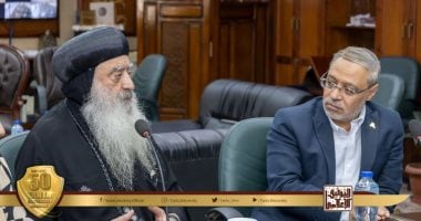 رئيس جامعة طنطا يستقبل الأنبا بولا لمتابعة أنشطة مؤسسة الفلك بكلية الصيدلة