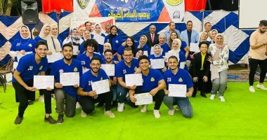 رئيس جامعة الزقازيق يشهد الحفل الختامى لمعسكر إعداد القادة 