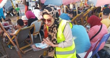 "انت اقوي من المخدرات".. مبادرة توعوية علي شواطىء رأس البر 