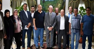 محافظ جنوب سيناء يستقبل وفد وزارة الكهرباء برئاسة نائب الوزير 