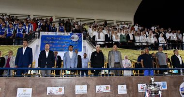 وزير الرياضة يشهد ختام بطولة كأس مصر للجامعات والمعاهد العليا بإستاد جامعة الإسكندرية.. صور