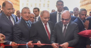 وزير العدل يفتتح مجمع النيابات الإدارية ويدشن منظومة التحول الرقمى بالإسكندرية
