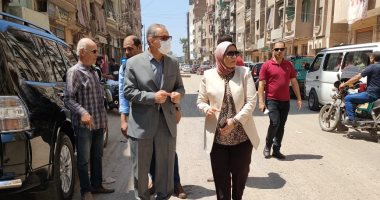 محافظ كفر الشيخ يتفقد رصف طريق مدخل المحافظة وإنشاء كوبري المرور