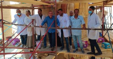 تضم 134 عمودا.. عودة العمل بالمشروع القومى لترميم صالة الأعمدة الكبرى بالكرنك